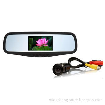 4.3\" car mirror Rear View Camera System with Digital Mirror Monitor